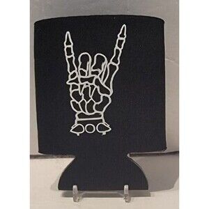Skeleton Rock Hand With Spikes Cozie